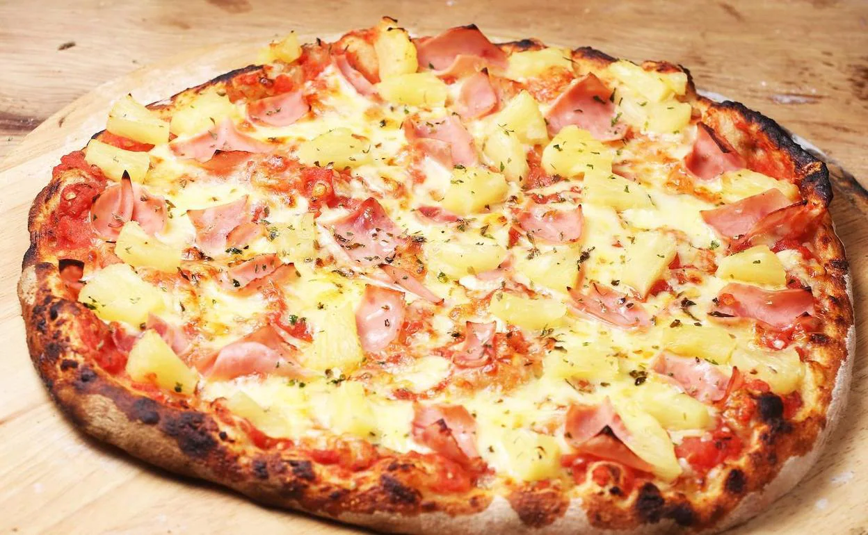 Conoces El Origen De La Pizza Hawaiana El Diario Vasco   Pizza Hawaiana Origen K0JE U110335209320r4C 1248x770@Diario Vasco 